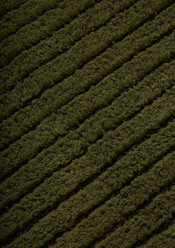 Khaki color bath mat