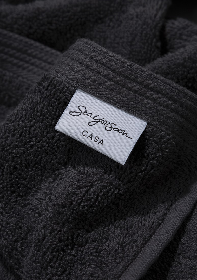 Comodo-Charcoal (AC) Humana Bath Towel - Charcoal - Sea You Soon