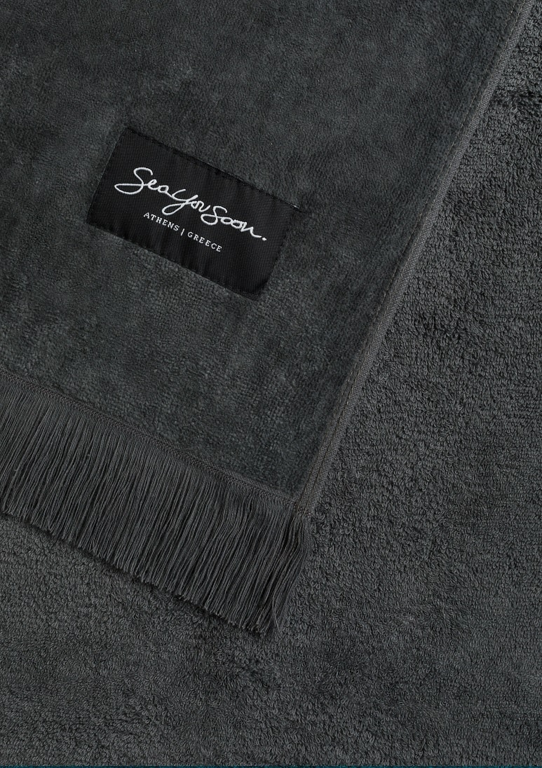 Belle Ile - Pebble (b) Pebble towel