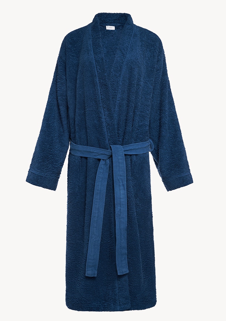 Humana Bathrobe Navy C Humana Bathrobe Navy