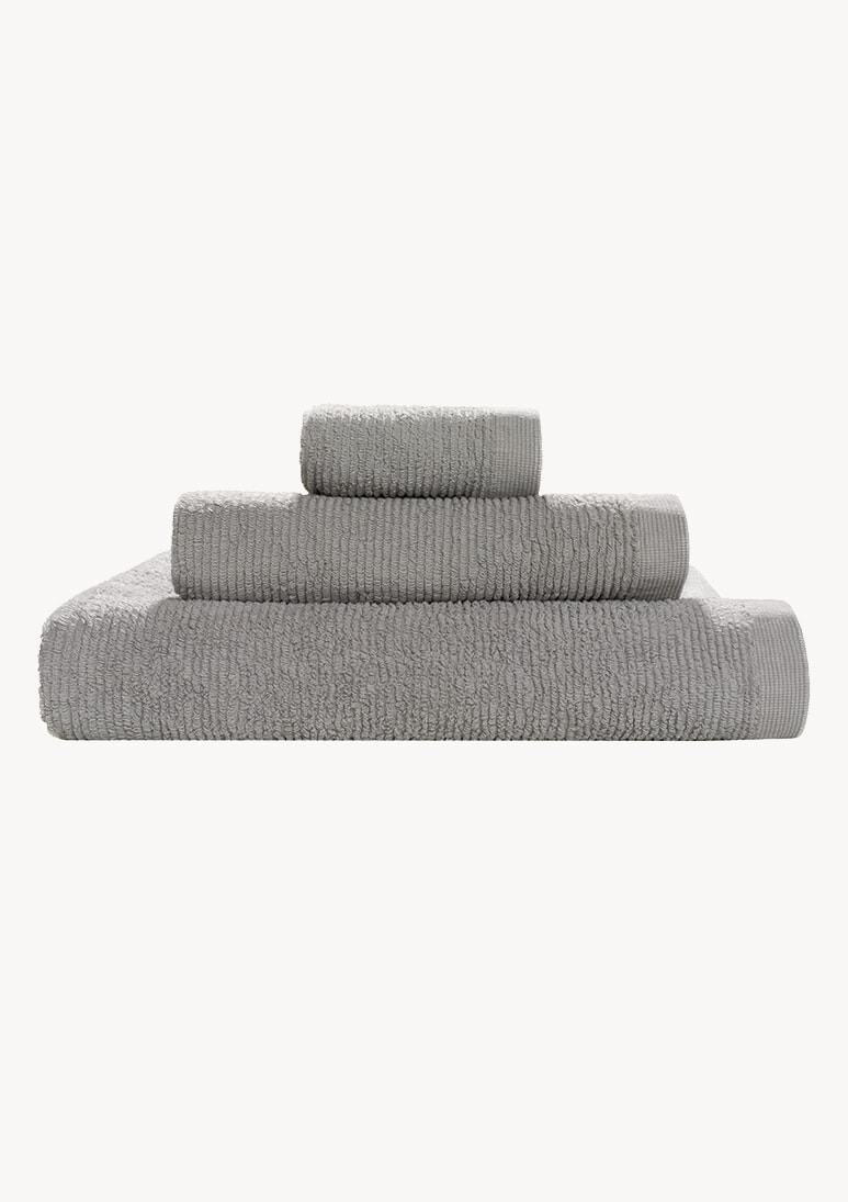 Humana Silver (AA) Humana Bath Towel - Light Grey - Sea You Soon