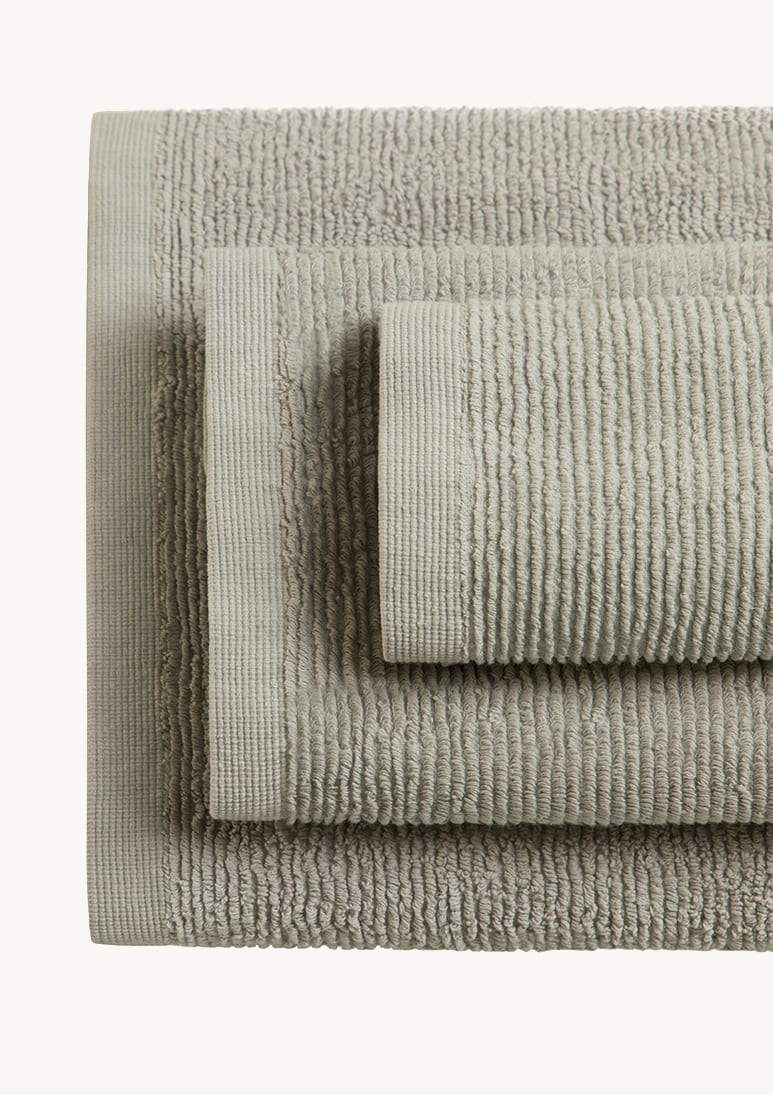 Humana Silver (AC) Humana Bath Towel - Light Grey - Sea You Soon