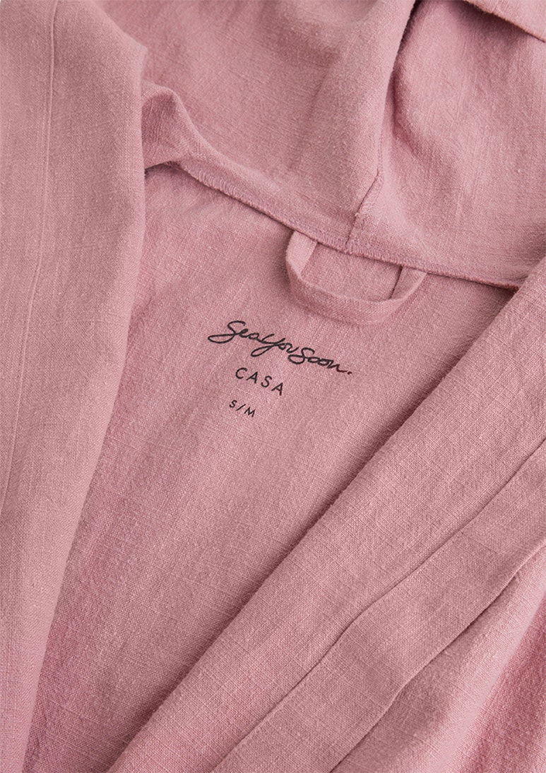 Natura - Dusty Pink (AB) Natura Linen Gown - Dusty Pink - Sea You Soon