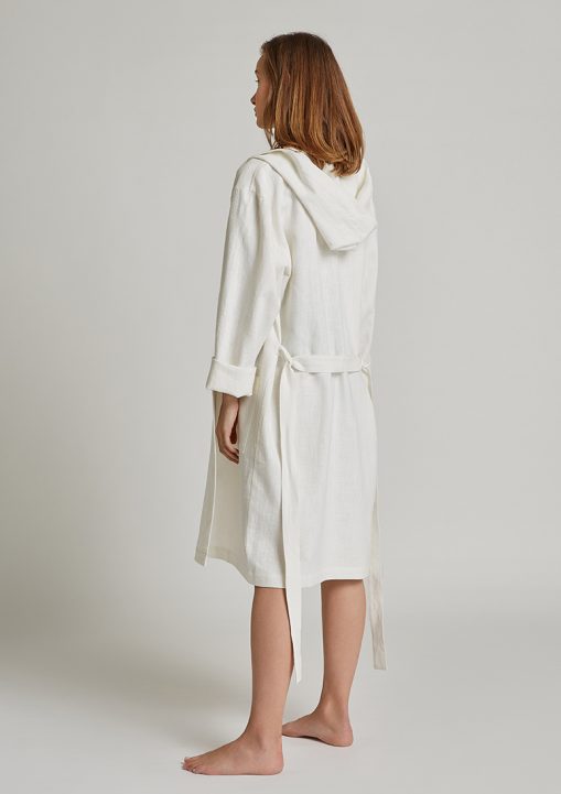 Natura Linen Gown - White - Sea You Soon