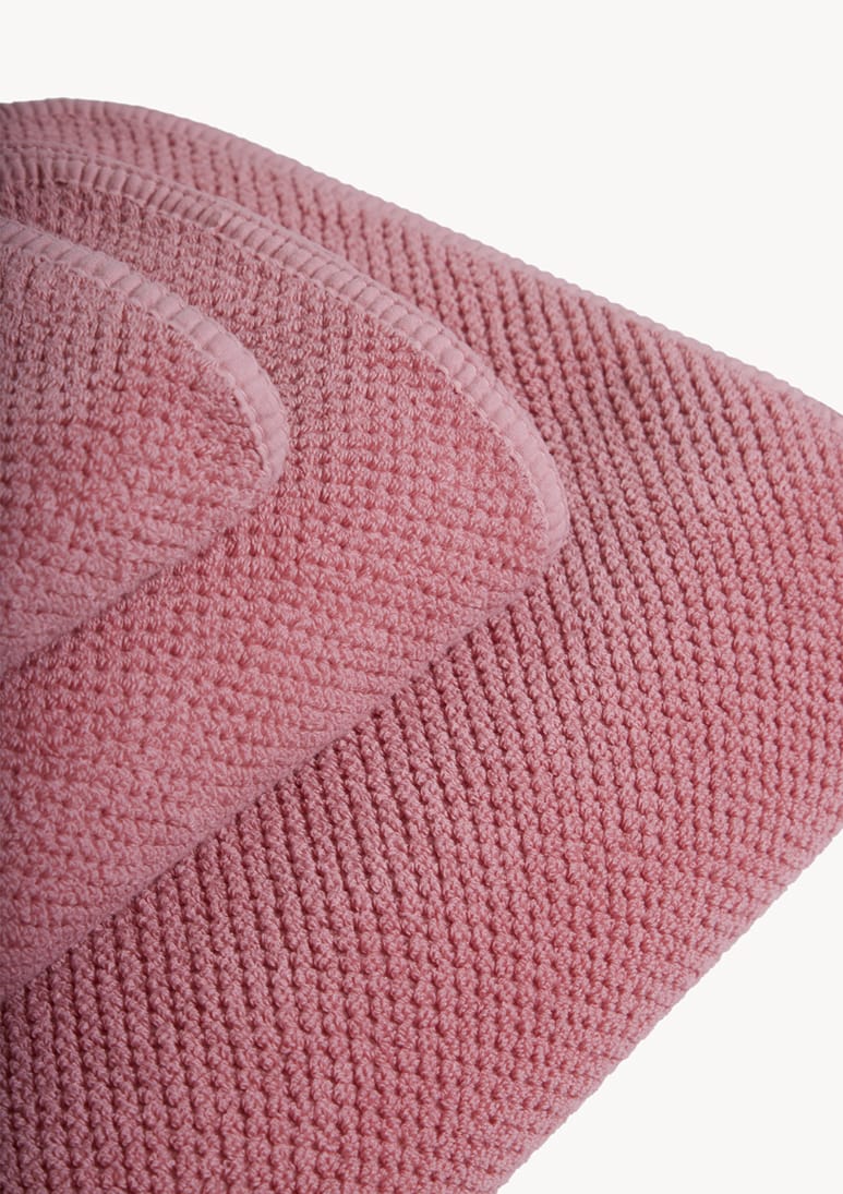 Meliora Bee Waffle Bath Towel Blossom Pink (AB) Bath Towel Meliora Bee Waffle Blossom Pink
