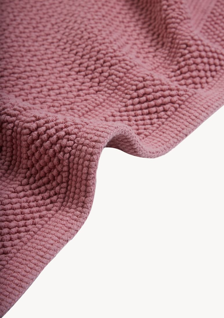 Meliora Bee Waffle Bathmat Blossom Pink (AC) Meliora Bee Waffle Bathmat