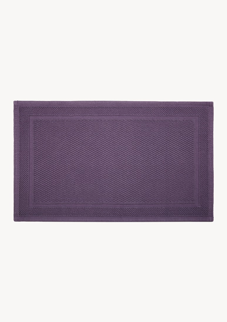 Meliora Bee Waffle Bathmat Lavender (AA) Lavender color Bathmat