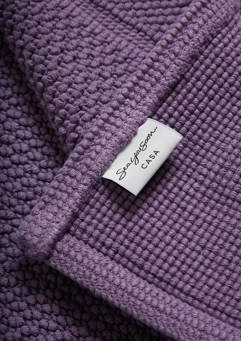 Meliora Bee Waffle Bathmat Lavender (AE) Meliora Bee Waffle Bathmat Lavender
