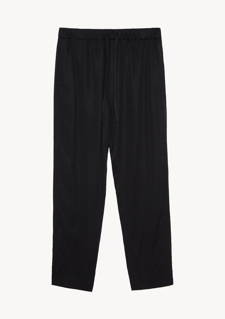 Alma Trousers - Black (a) Alma Tencel Unisex Trousers - Black - Sea You Soon
