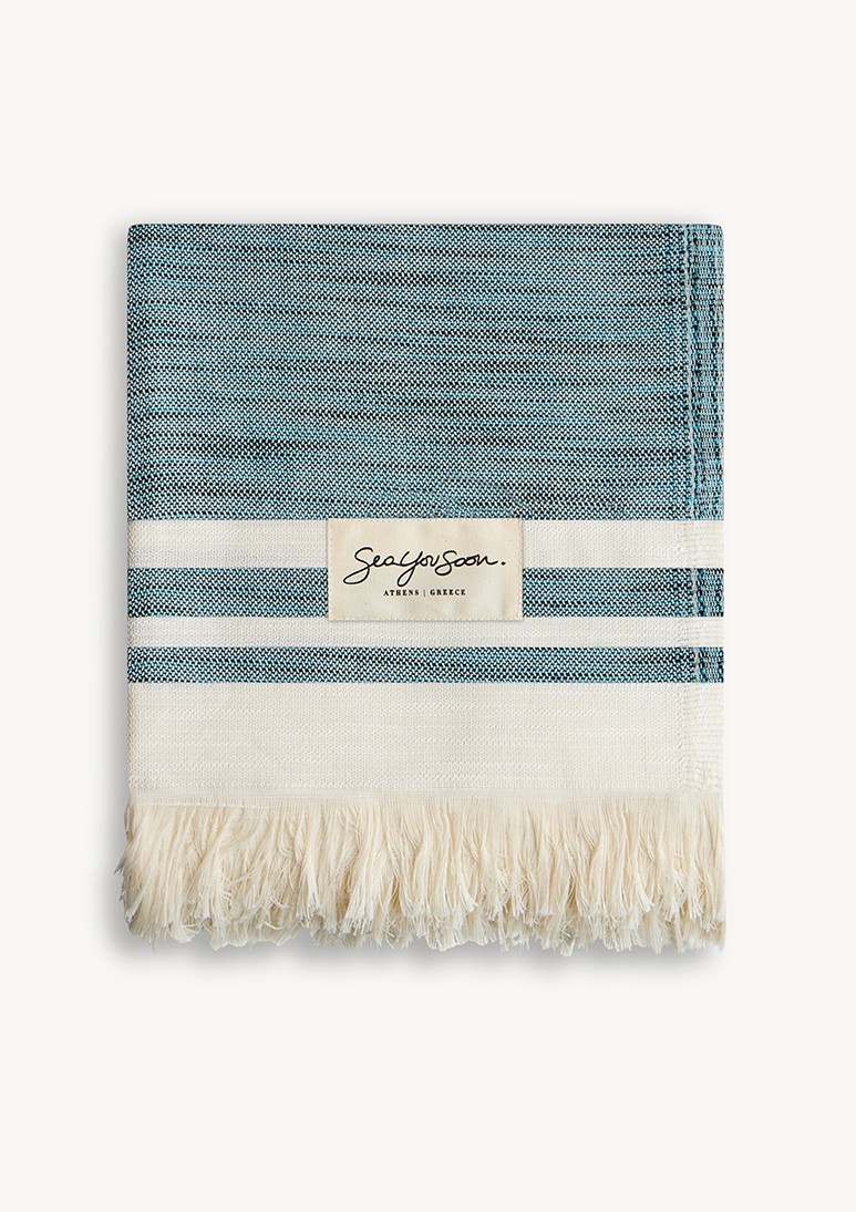 Tino-beach-towel-Emerald__b_ Tino TENCEL™ Towel - Emerald - Sea You Soon