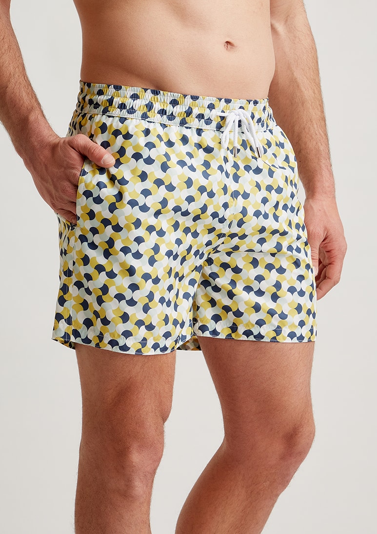 Toluca - Mustard A Toluca Swim Shorts - Mustard - Sea You Soon