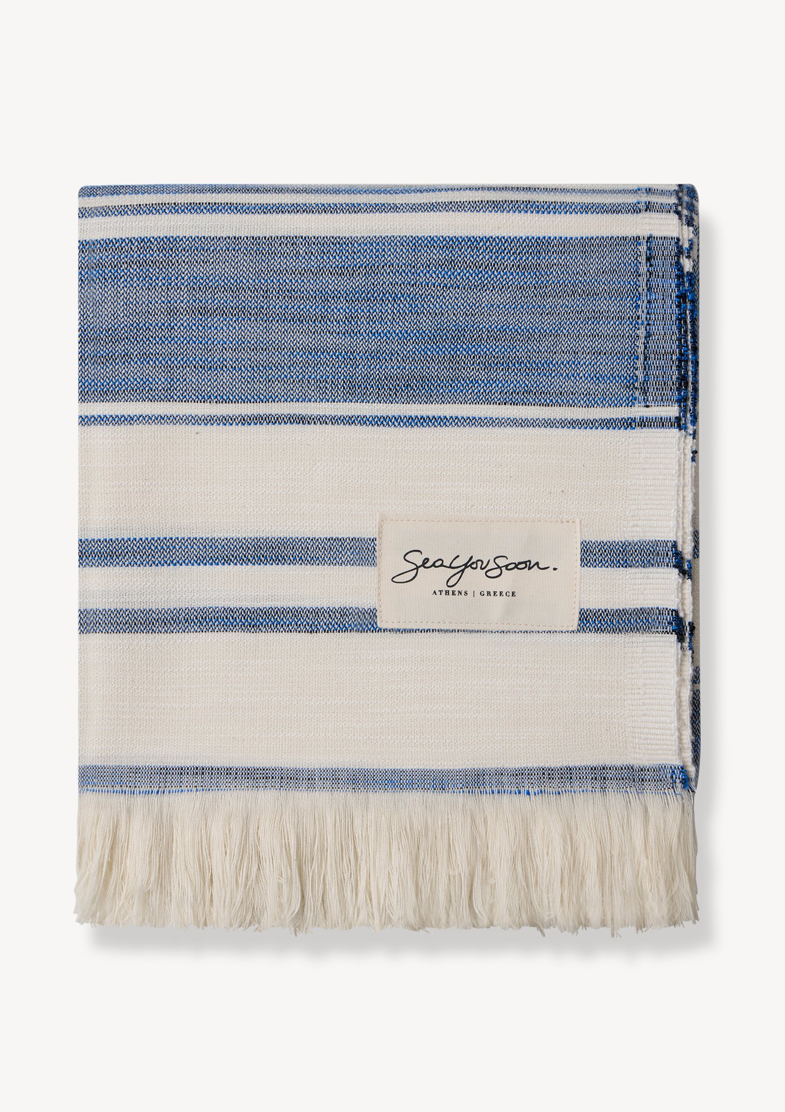 seayousoon_16_01_6484_ Capra TENCEL™ Towel - Sapphire Blue - Sea You Soon
