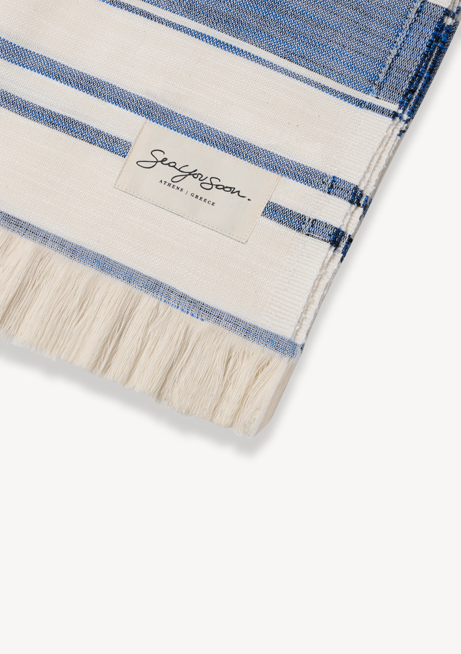 seayousoon_16_01_6508_ Capra TENCEL™ Towel - Sapphire Blue - Sea You Soon