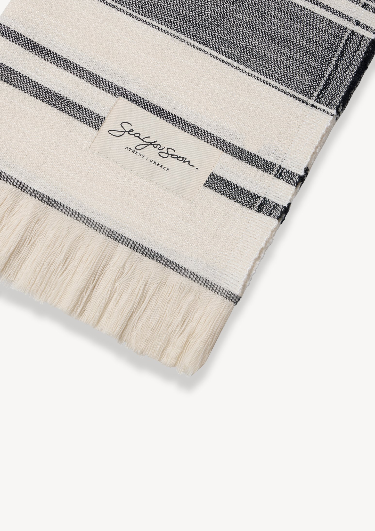 seayousoon_16_01_6516_ Capra TENCEL™ Towel - Black - Sea You Soon