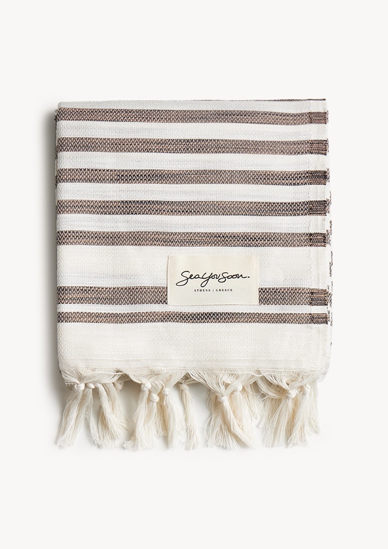 tinetto-tencel-towel-mocha (b) Tinetto TENCEL™ Towel - Mocha - Sea You Soon