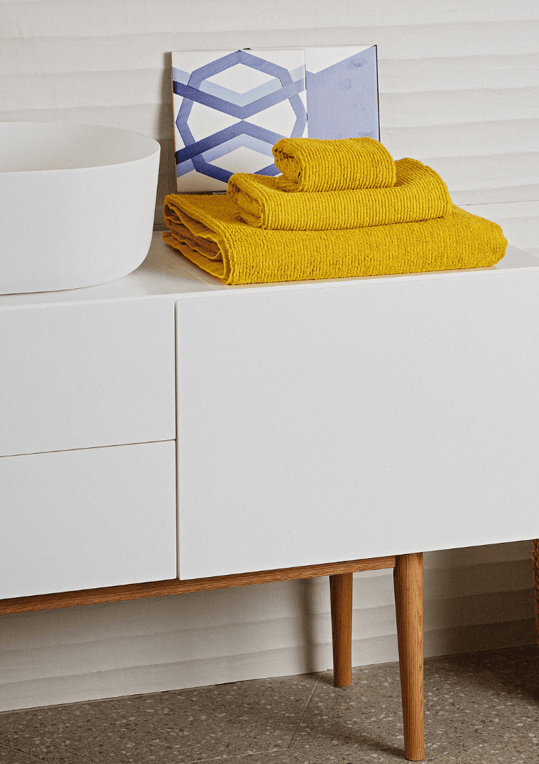 Humana Bath Towel Mustard I Humana Bath Towel - Mustard - Sea You Soon
