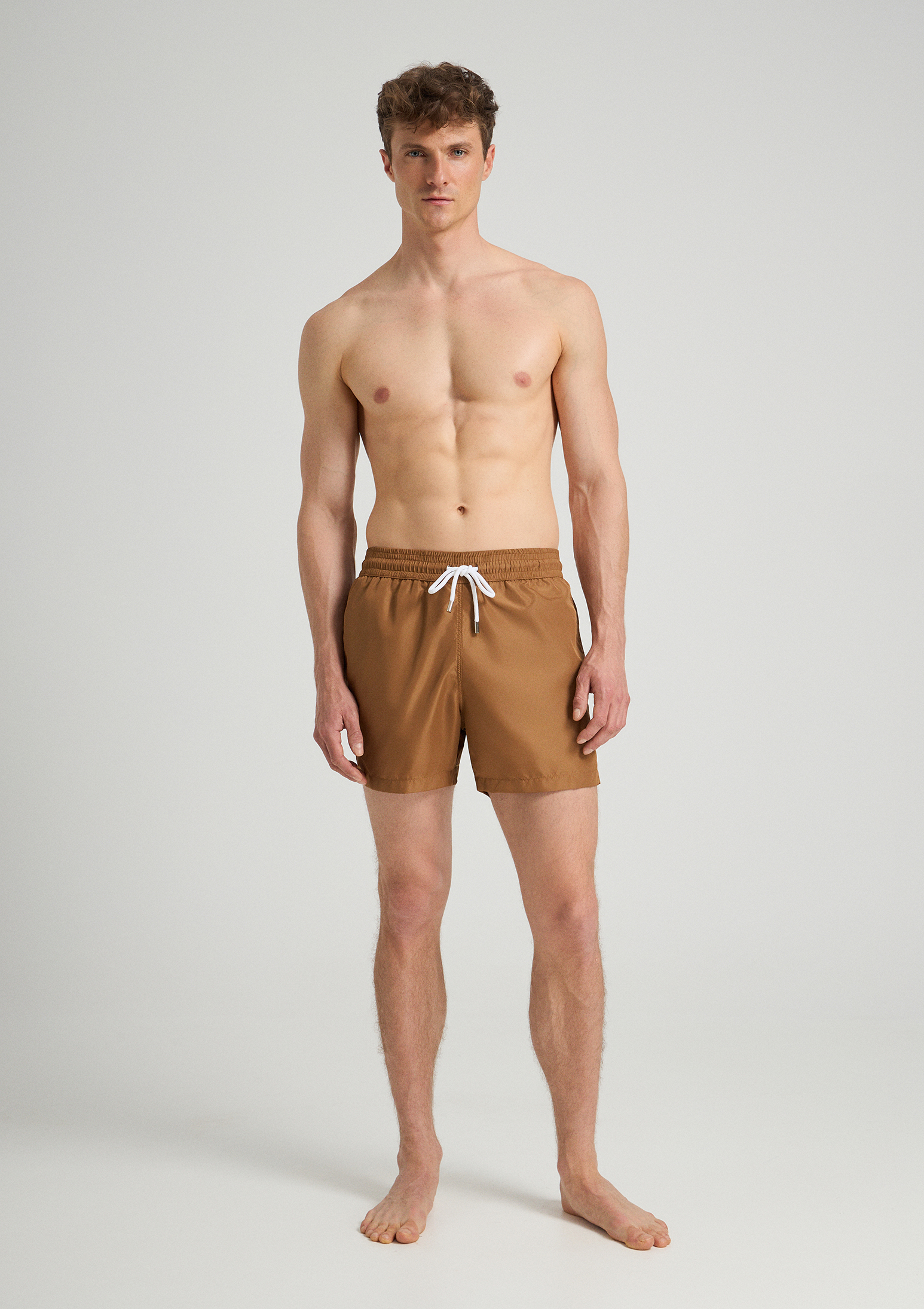 Evoto Limniona Swim Shorts - Bronze Brown - Sea You Soon