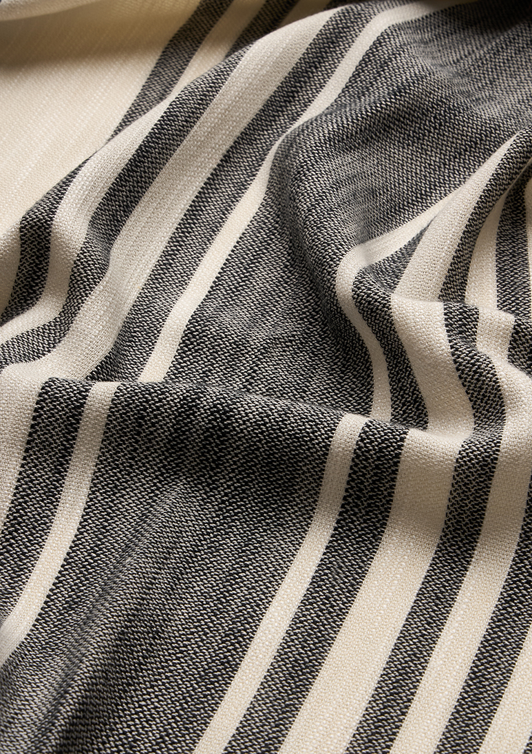 Salentina-beach-towel-Black (c) Salentina TENCEL™ Towel - Black - Sea You Soon