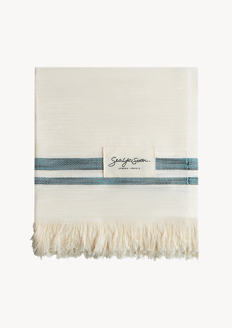 Salentina TENCEL™ Towel - Emerald - Sea You Soon