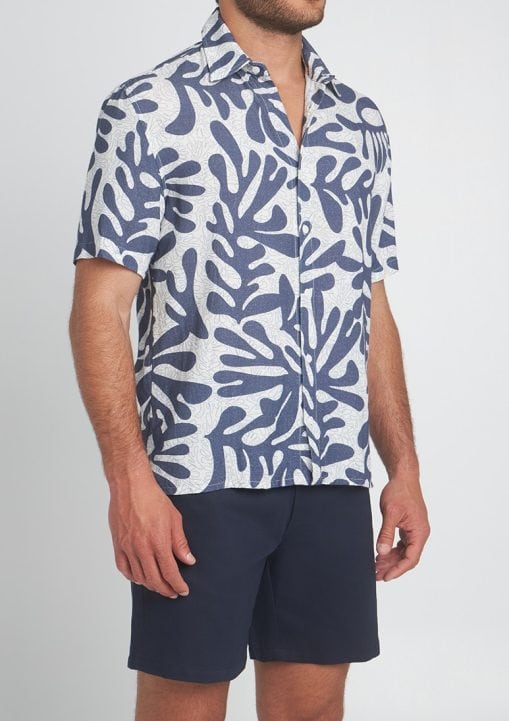 corallo-print-shirt-blue (c)