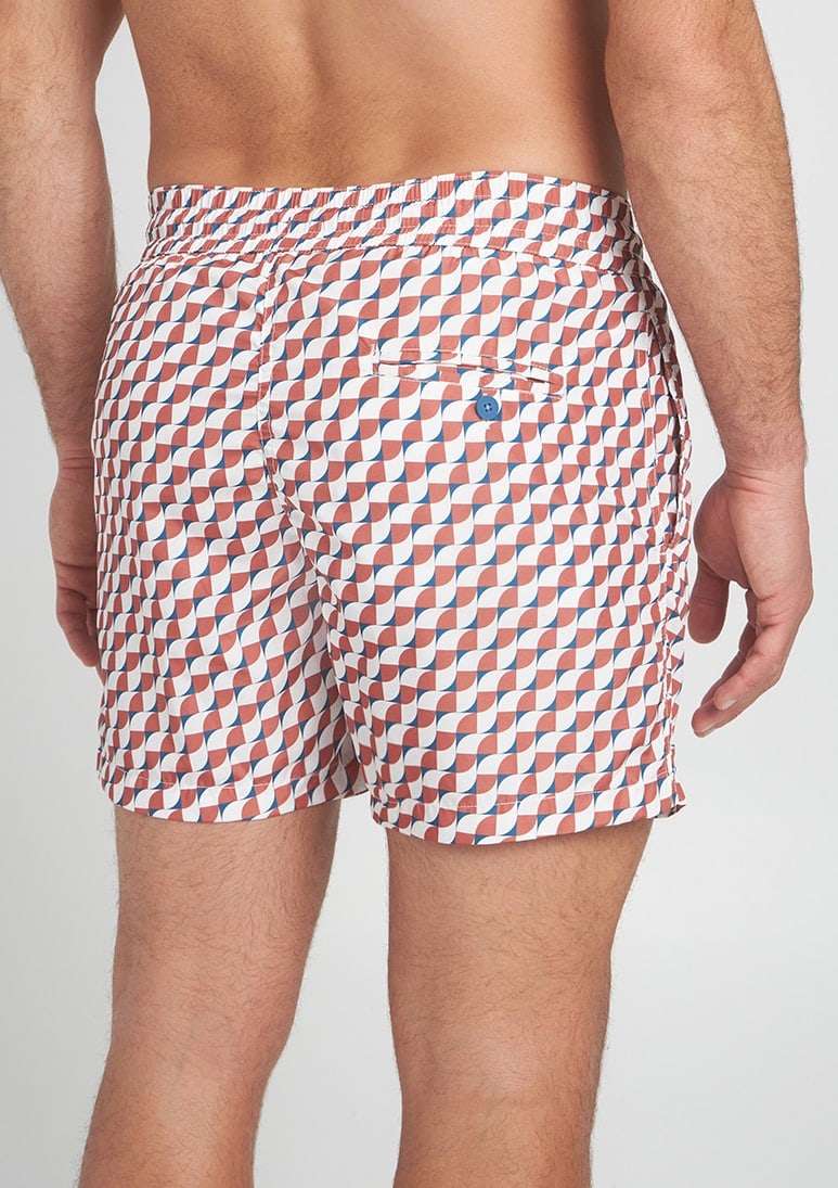 oceano-swim-shorts-brick (d) Oceano Swim Shorts - Brick - Sea You Soon