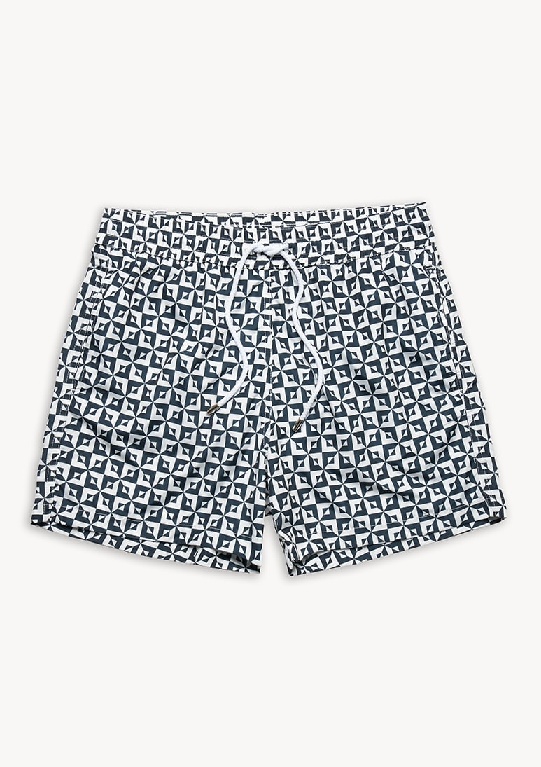 Herno Multicolor Polyamide Swim Shorts