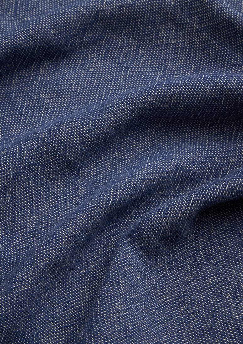 mare-linen-beach-towel-navy-blue (d) Mare Linen Towel - Navy Blue - Sea You Soon