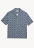 Brava Short Sleeve Print Shirt - Cobalt - Sea You Soon