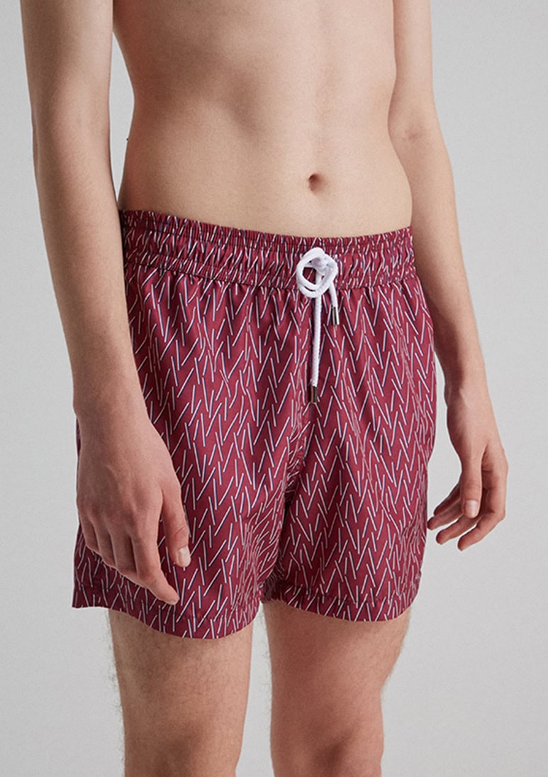 calella-swim-shorts-burgundy (c) Calella Swim Shorts - Burgundy - Sea You Soon