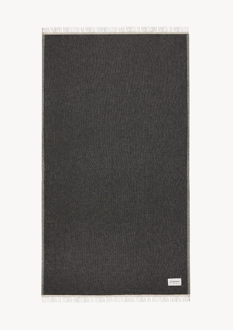 mare-linen-beach-towel-black (a) Mare Linen Towel - Black - Sea You Soon