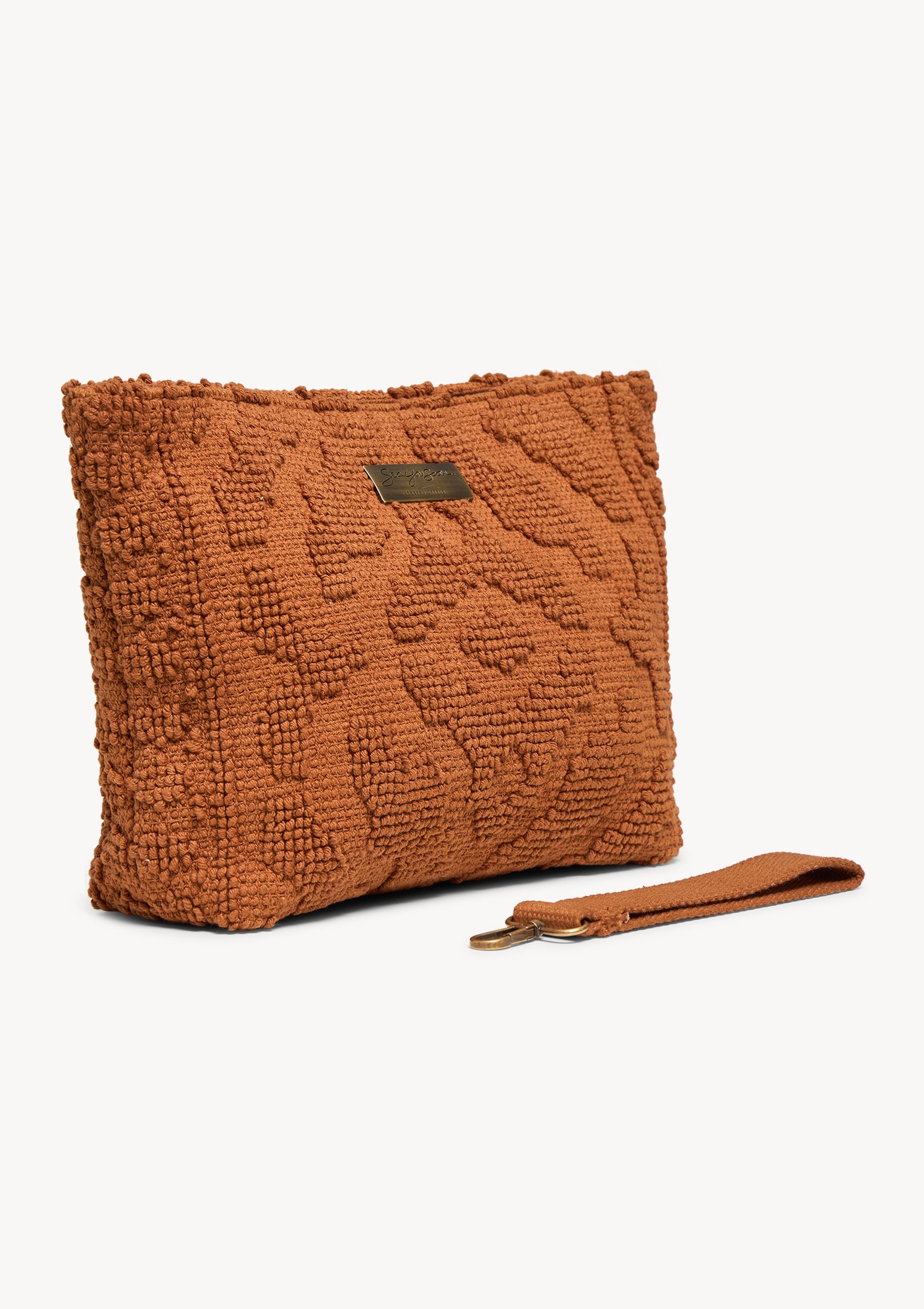 Carmela Midi Clutch Umber - Sea You Soon