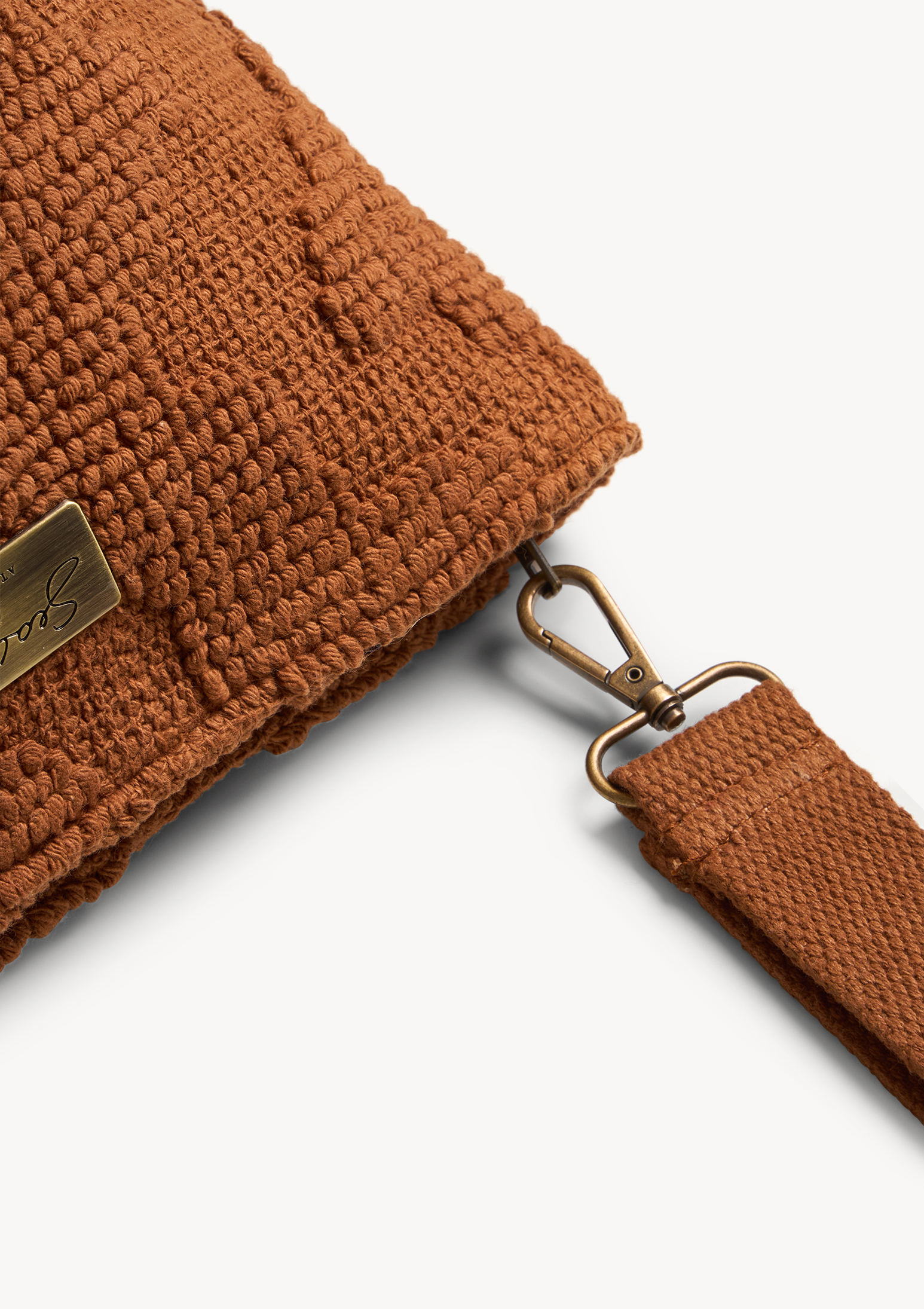 Carmela Midi Clutch Umber - Sea You Soon