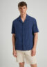 Caronis Resort Cotton Shirt - Eclipse Blue - Sea You Soon