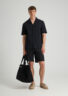 Evoto Delos Resort Cotton Shirt - Black - Sea You Soon