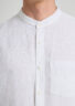 Evoto Frenzo Regular Fit Mao Shirt White - Sea You Soon