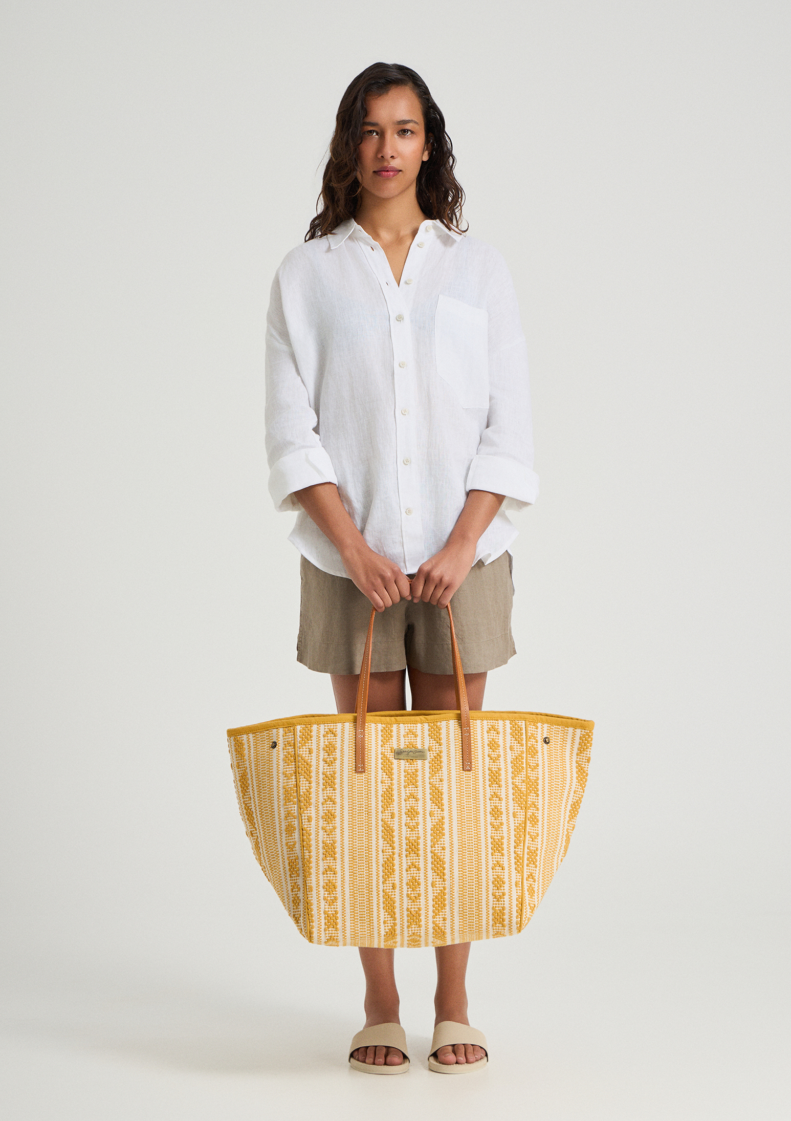 Evoto Gabie Tote Bag Mustard - Sea You Soon