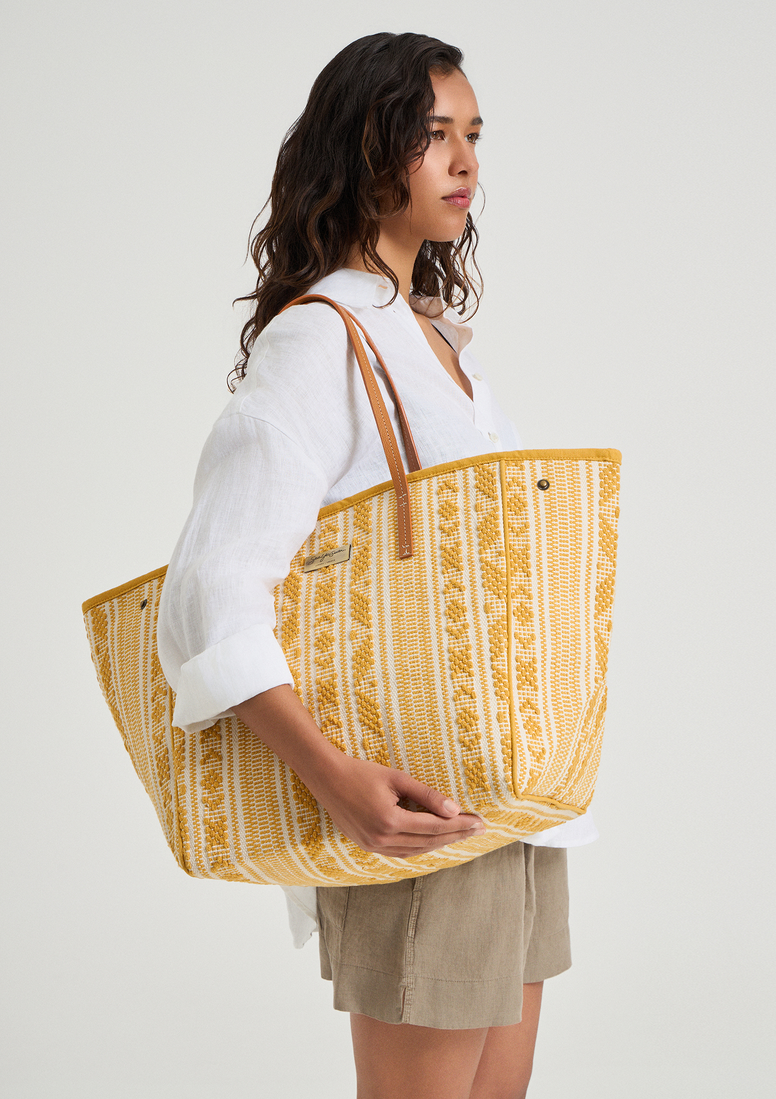 Evoto Gabie Tote Bag Mustard - Sea You Soon