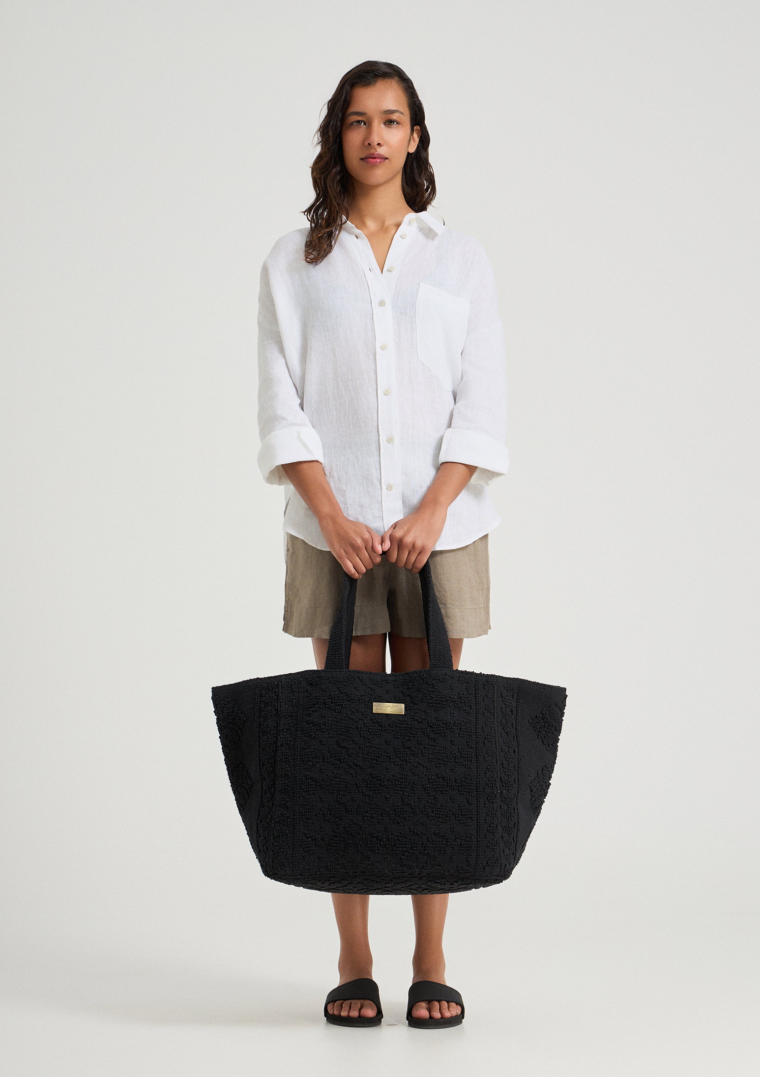 Hermosa Tote Bag Black - Sea You Soon