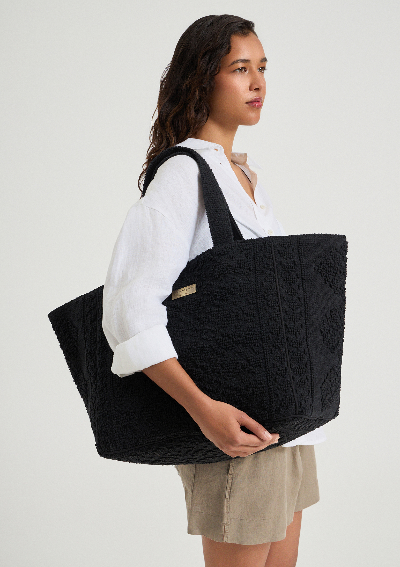 Hermosa Tote Bag Black - Sea You Soon