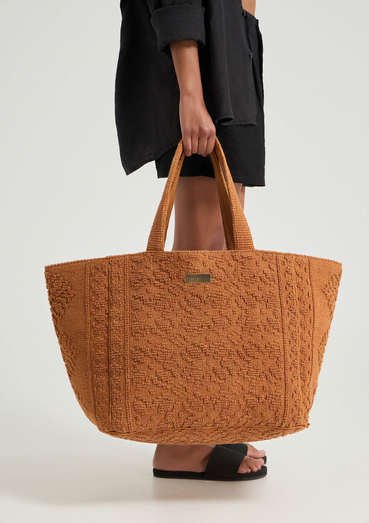 Evoto Hermosa Tote Bag Umber - Sea You Soon