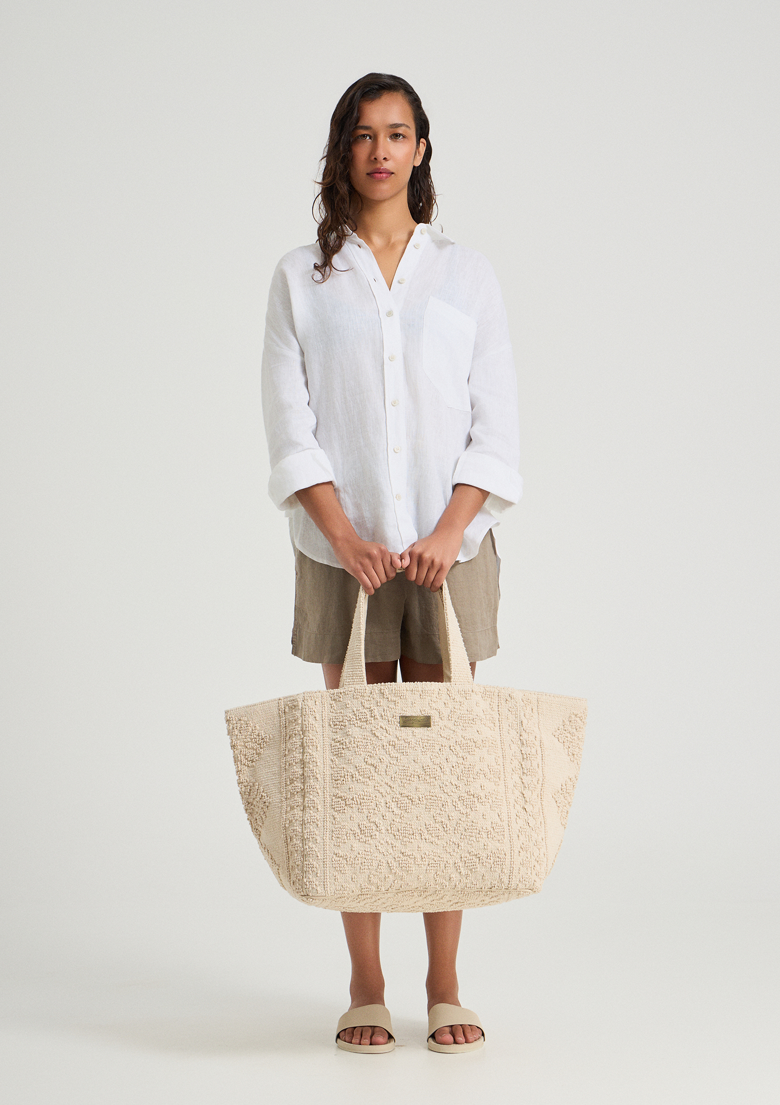 Evoto Hermosa Tote Bag Natural - Sea You Soon