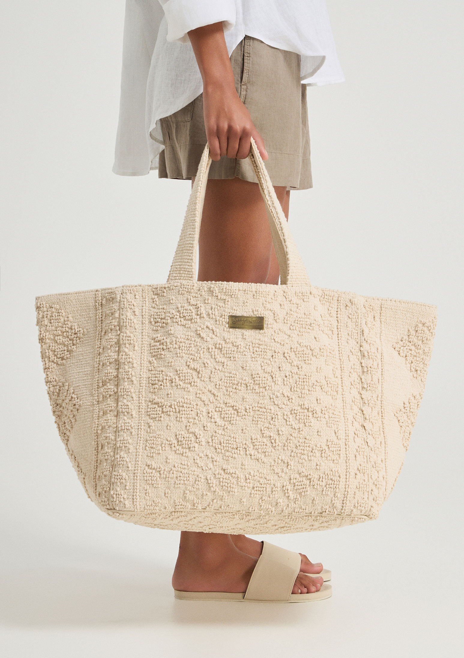 Evoto Hermosa Tote Bag Natural - Sea You Soon