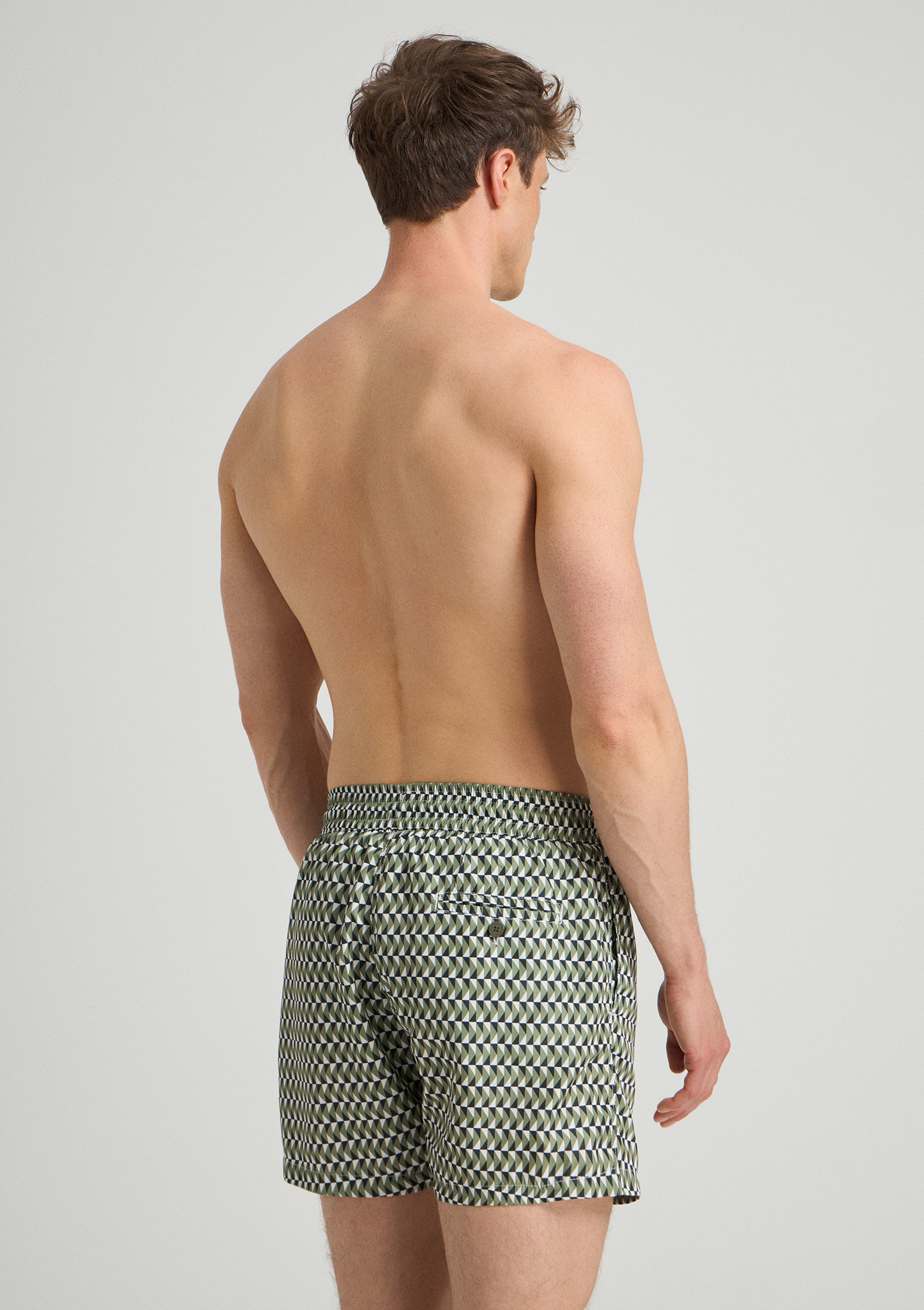 Evoto Nautis Swim Shorts Olive - Black - Sea You Soon
