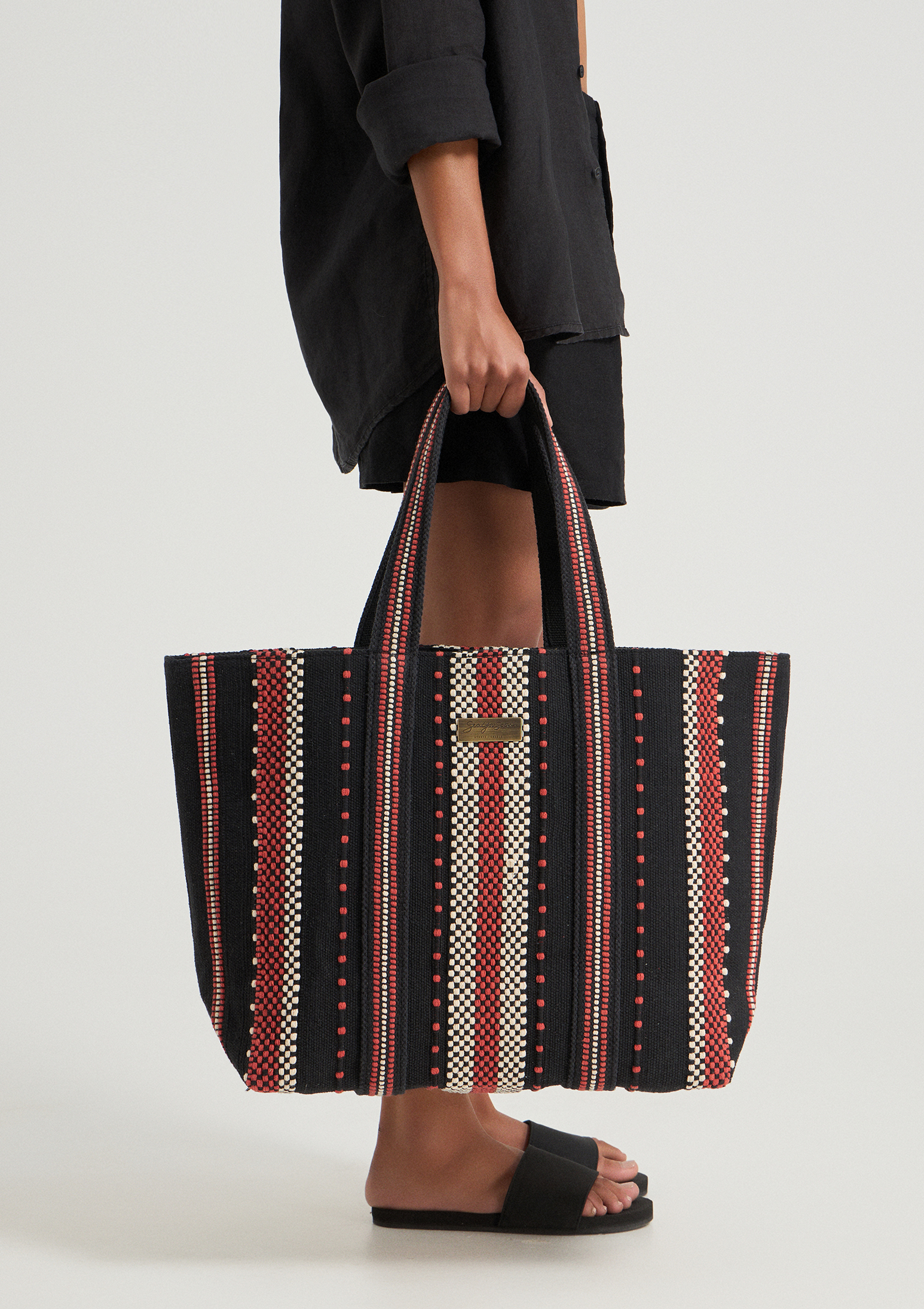 Evoto Savana Tote Bag Black - Sea You Soon
