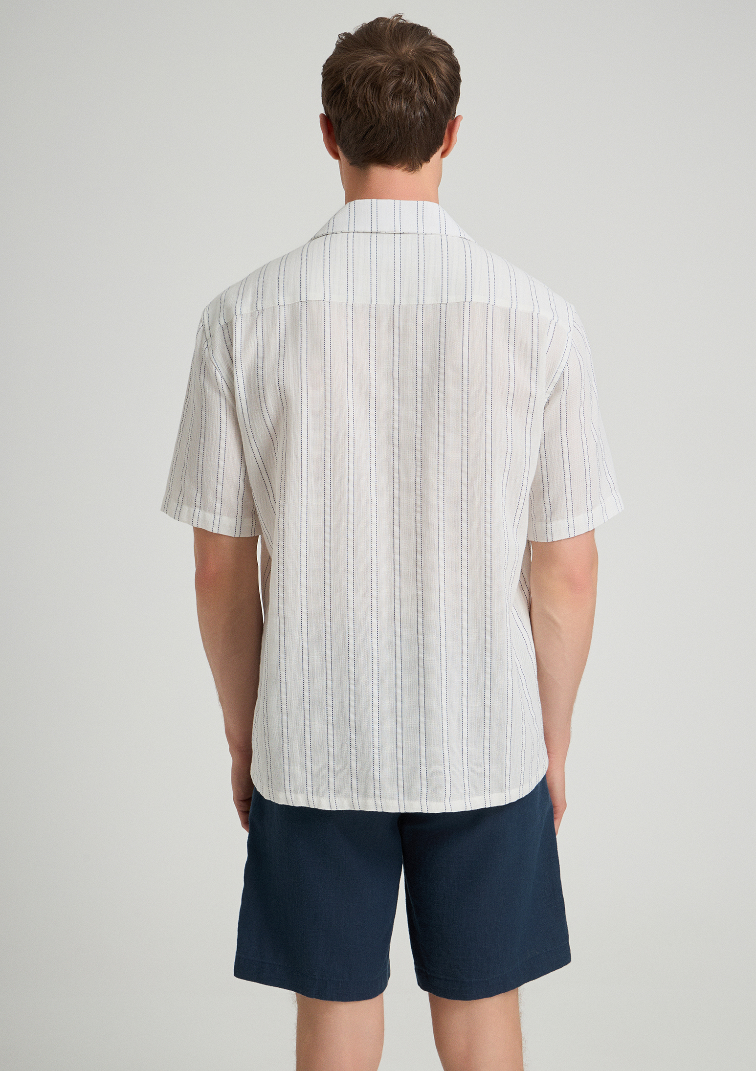 Salvo Resort Cotton Shirt - Eclipse Blue - Sea You Soon
