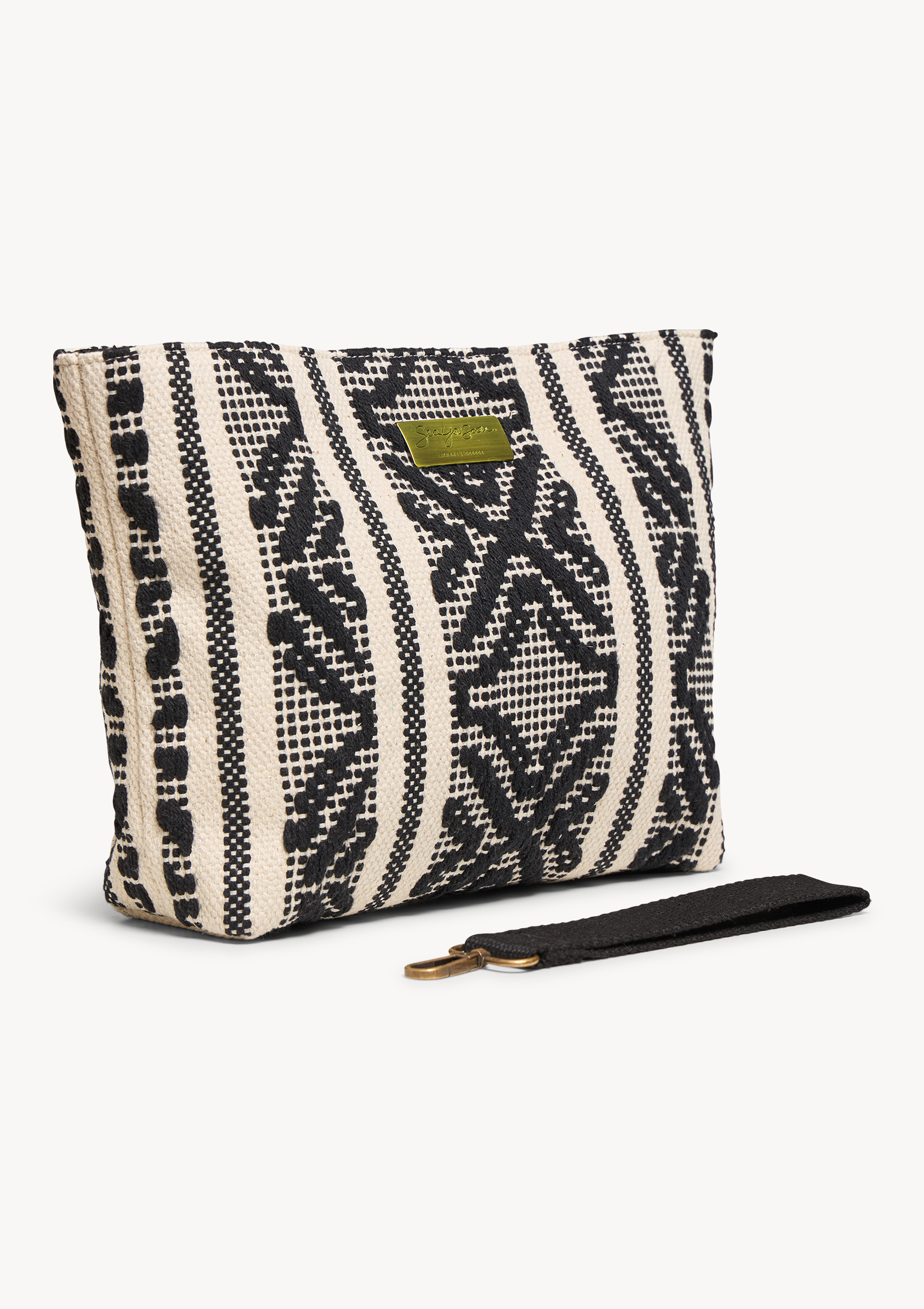 sorrento-midi-clutch-black (b) Sorrento midi clutch Black - Sea You Soon