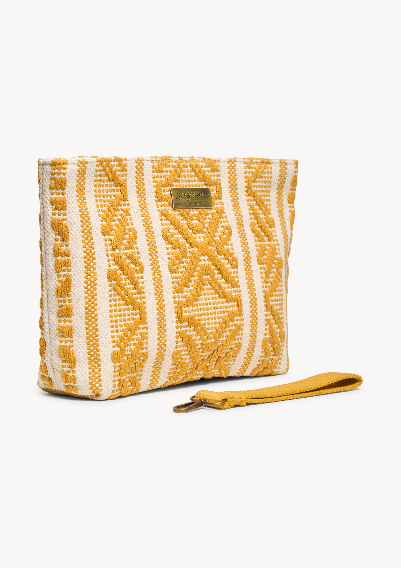 sorrento-midi-clutch-mustard (b) Sorrento midi clutch Mustard - Sea You Soon