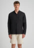 Evoto Valano Regular Fit Linen Shirt Black - Sea You Soon