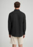 Evoto Valano Regular Fit Linen Shirt Black - Sea You Soon