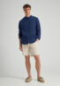 Evoto Valano Regular Fit Linen Shirt Eclipse Blue - Sea You Soon